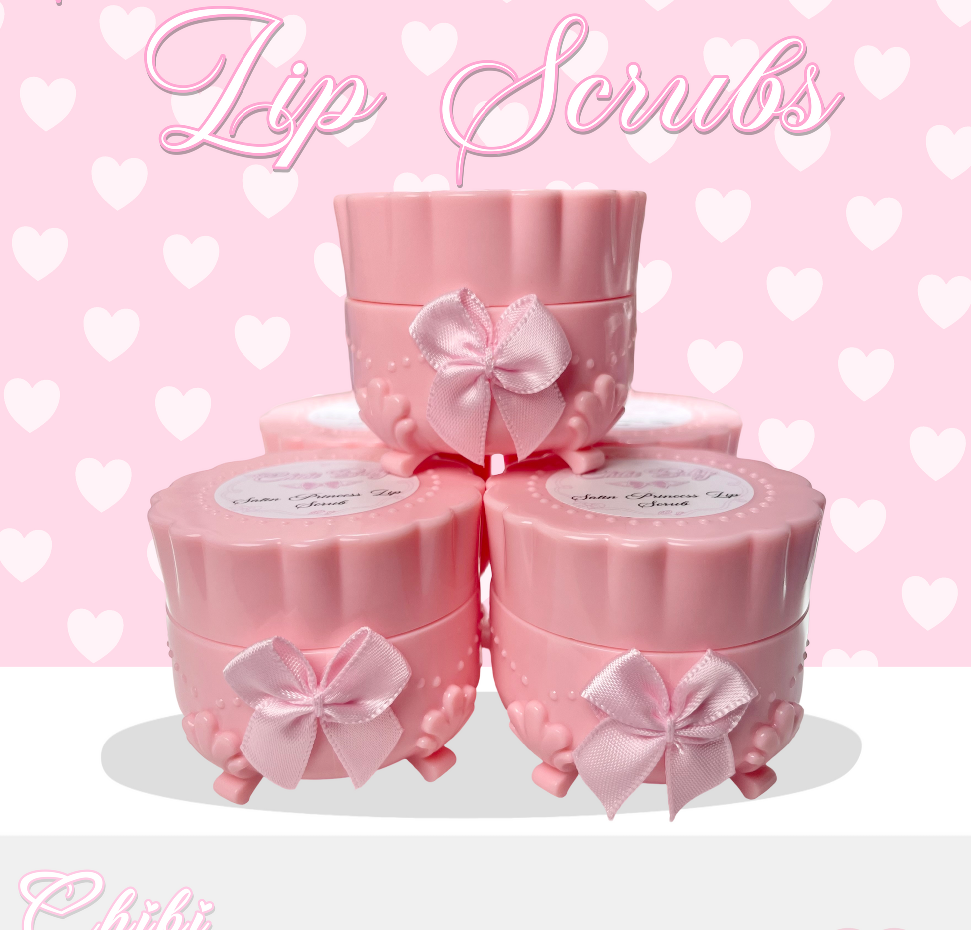 Satin Princess Lip Scrubs